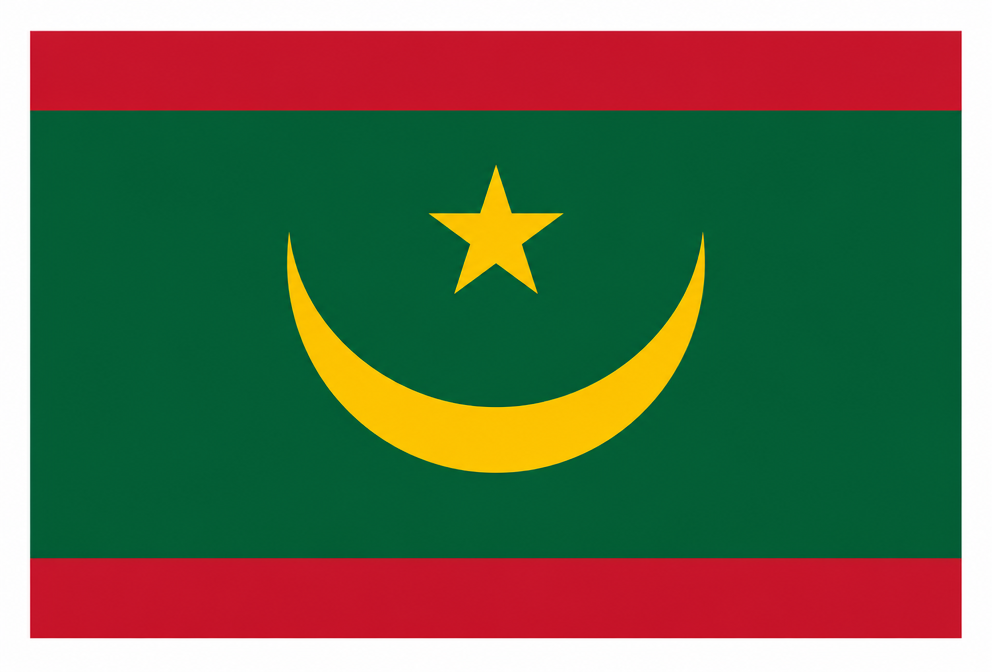 العلم الوطني الموريتاني
